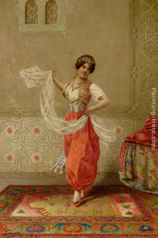 The Oriental Dancer painting - Francesco Ballesio The Oriental Dancer art painting